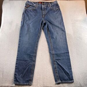 Ariat Work FR M3 Loose Fit Jeans Mens 36x34 Blue Denim Flame Resistant 10014449